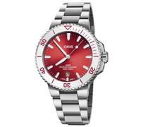 Oris Aquis Date Calibre 400 43.5mm Men's Watch - Burgundy Dial, 5-Day Power Reserve, 300M WR