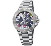 Oris Aquis Date Upcycle 73377664150SET - 41.5mm, Recycled PET Dial, 300m Diver