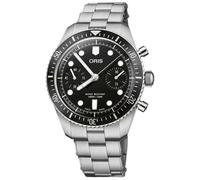 Oris Divers Sixty-Five Chronograph 40mm - Steel Case, Black Dial, Automatic