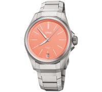 Oris ProPilot X Calibre 400 39mm Titanium Watch - Salmon Dial, 5-Day Power Reserve