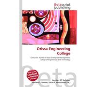 Orissa Engineering College: Centurion School of Rural Enterprise Management, College of Engineering and Technology