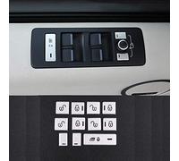 Oritech per RR Range Rover Sport 2014-2017 Vogue 2013 2014 2015 2016 2017 Pulsanti Interruttore finestrino portiera Auto Lega di Rivestimento