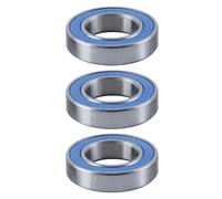 Orivin 3 cuscinetti a sfere a gola profonda 6903-2RS 17x30x7mm doppia guarnizione in acciaio cromato copertura blu ABEC-7 precisione