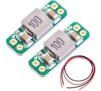 Orivin Filtro LC 3A da 2 pezzi, riduttore di rumore di potenza CC 3A per kit brushless da interni, elimina l'interferenza di ripple del trasmettitore video, design compatto da 50 V, 1,2 g