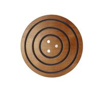 Orivin Sottopentola magnetico in acacia con anelli in silicone antiscivolo, resistente al calore per padelle in ghisa smaltata