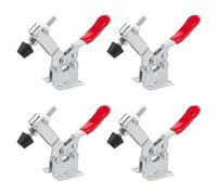 Orizzontale Morsetti a Sgancio Rapido, Morsetto a Cerniera Orizzontale, Utensile a Mano Con Pinza a Morsetto, 4 Pezzi Utensili Manuali Orizzontali, per Attrezzi Pesanti, Carpenteria, Saldatura, 27 Kg