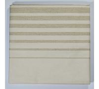ORIZZONTE var. 14503 BEIGE tovaglia con tovaglioli 12 posti cm 150x270 GABEL