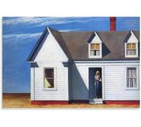 Orjdjz Wxkbl Edward Hopper Poster Arte Della Parete Astratta Edward Hoppe Stampe paesaggio Gambe Lunghe Tela Pittura Per La Decorazione Della Parete Domestica Immagine 40x55cmx1 Senza Cornice
