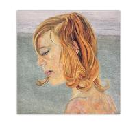 Orjdjz Wxkbl Famoso Lucian Freud Poster《Ritratto》Arte della parete Lucian Freud Stampe Lucian Freud Tela di canapa Pittura Immagine astratta per la decorazione domestica 60x60cmx1 senza cornice