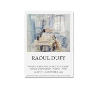Orjdjz Wxkbl Francese Raoul Dufy Manifesti Mostra Pittura Astratto Raoul Dufy Tela Arte Della Parete Raoul Dufy Stampe Per Casa Decorazione Della Parete Immagine 50x75cmx1 No Frame
