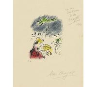 Orjdjz Wxkbl Marc Chagall Poster《David》Arte Murale Astratta Marc Chagall Stampe Surrealismo Persone Pittura Tela per la Decorazione Della Parete Domestica 40x65cm Senza Cornice