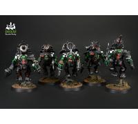 Ork Stormboyz warhammer 40K COMMISSIONE dipinto