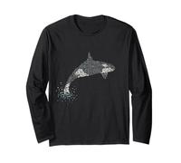 Orka Orca Balena assassina Balena Oceano Regalo Maglia a Manica