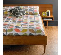 Orla Kiely Scribble STEM Multi Duvet Cover, Super King 260x220cm