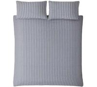 Orla Kiely Tiny Stem Whale Blue Bedding - Copripiumino King Size (230 cm x 220 cm)