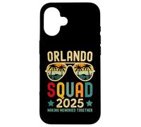 Orlando 2025 Vacation Squad Florida Family Matching Vintage Custodia per iPhone 16