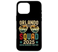 Orlando 2025 Vacation Squad Florida Family Matching Vintage Custodia per iPhone 16 Pro Max