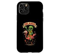 Orlando Alien Equitazione Flamingo Florida Spiaggia Vacanza Custodia per iPhone 11 Pro