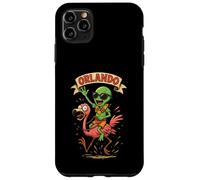 Orlando Alien Equitazione Flamingo Florida Spiaggia Vacanza Custodia per iPhone 11 Pro Max