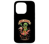 Orlando Alien Equitazione Flamingo Florida Spiaggia Vacanza Custodia per iPhone 15 Pro