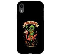 Orlando Alien Equitazione Flamingo Florida Spiaggia Vacanza Custodia per iPhone XR