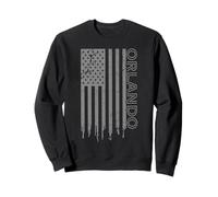 Orlando Bandiera Americana Patriottica USA State Orlando Felpa