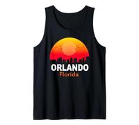 Orlando Florida Vintage Sunset Retro City State USA Canotta
