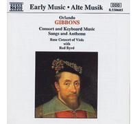 Orlando Gibbons Consort and Keyboard Music (CD) Album