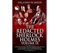 Orlando Pearson Redacted Sherlock Holmes Volume IX (Tascabile)