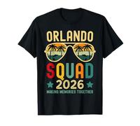 Orlando Vacation Squad 2026 Florida Family Trip Matching Maglietta
