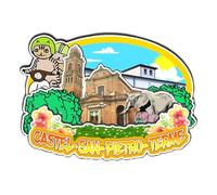 Orlaybar Castel San Pietro Terme Emilia-Romagna Italia Calamita Decorativa 3D Frigorifero Città Viaggio Souvenir Regali Turistici Artigianato Magnete Frigorifero Decorazione Casa -2543