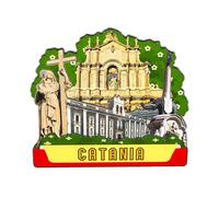 Orlaybar Catania Italia magnete decorativo 3D frigorifero città viaggio souvenir regalo turistico artigianale fatto a mano magnete frigorifero decorazione casa -716