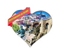 Orlaybar Monterosso al Mare Italia magnete decorativo 3D frigorifero città viaggio souvenir regalo turistico artigianale fatto a mano magnete frigorifero decorazione casa -225
