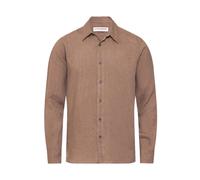 Orlebar Brown - Camicia di lino color prugna per le vacanze - - Shirts - Uomo - Marrone - L