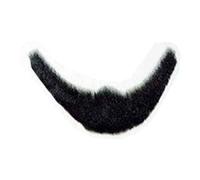 Orlob Barba Nera Liscia Corta con Adesivo