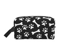 Orma di Zampa, Borsa per il trucco Borsa per cosmetici Borsa da viaggio portatile da viaggio Borsa per trucco Organizer