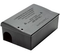 N.12 TRAPPOLE PER ESCHE TOPI MASTERBOX MIDI CONTENITORE NERO CON CHIAVE 20x13,5x6 CM.