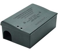 Orma N.12 TRAPPOLE per Esche Topi MASTERBOX Maxi Contenitore Nero con Chiave 24,5x16x10 CM