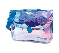 orma VALIGETTA PORTA DISEGNI PPL CON SOFFIETTO CM 37X32 KEEP COLOUR DIAMANT IRIDESCENTE