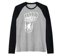 Orme nella Foresta Maglia con Maniche Raglan