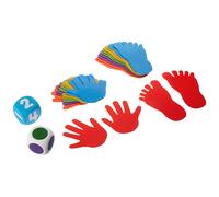 Orme Psicomotorie Mani e Piedi con Dadi