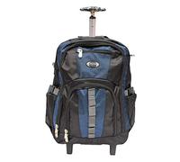 Ormi R.Leone Trolley Zaino Bagaglio a Mano Aereo con 2 Ruote Viaggi Low Cost (Blu, Medio)