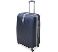 OR&MI Set 3 Valigie Trolley Rigido Piccolo Medio Grande 4 RUOTE Valigia in ABS (Nero)