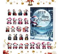 Ornament Calendar Advent - Custom Animals Countdown Calendar | Contenti Di Natale Degli Animali | Calendario Di Natale | Panda Dinosaur Flying Dragon Cat Casa Decorazione Sospesa Per Adolescenti