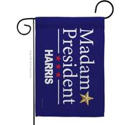 Ornament Collection Blue Madam President Kamala Harris Bandiera Yard Wall Home Room Tapestry Garden Poster Patio Portico Election 47 Yard Sign Outdoor Patriotic Decorations, Regalo Democratico Made in