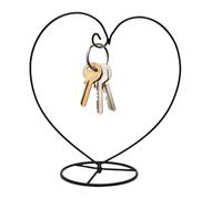 Ornament Display Stand - Cuore Shape Ornaments Stand | Decorative Heart Ornament Hook Stands, Metal Ornaments Display Hanger Stand per display, Ornamentss Holder For Home 23 x 23 x 10 cm (120 g)