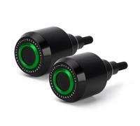 Ornamentale Protezione Del Motore Della Moto Cursori Telaio Anticaduta Per KAWASAKI Z900 Z900RS Z900SE Parti Alluminio(NOLOGO Green)