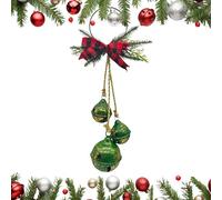 Ornamenti A Campana Per Albero Di Natale | Appendini Con Stile Rustico Per Albero Festivo - Ornamenti A Campana Rustici Per Natale | Per Esterno Porta d'Ingresso Parete Capodanno Inverno