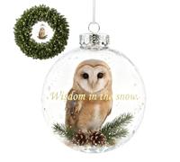 Ornamenti A Per Il Natale | Per La Decorazione | Addobbi Per Albero Di Natale A Tema Uccelli | per Casa Tavolo Finestra Porta Cucina Soggiorno Camera da Letto Donne
