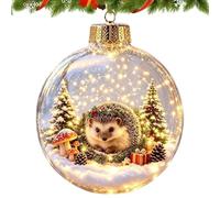 Ornamenti 'albero Di Natale, Di Visualizzazione Stagionali | Ornamenti Per Albero Di Natale, 8x10cm, Sfere Di Visualizzazione Stagionali Illuminate, Ornamento Di Storia Di Natale